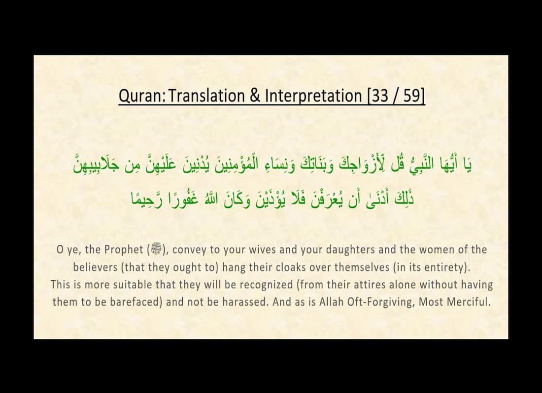 Jilbab | Quranic verses about Hijab PDF Download - Learn Islam