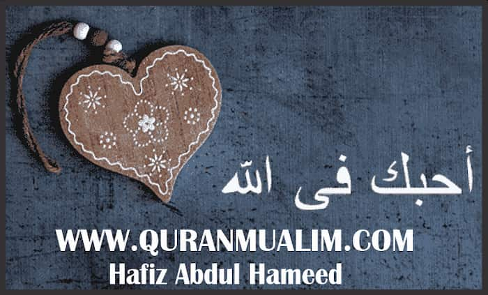 love for the sake of Allah | Quranmualim? allah's love for his creation, allah is love, hereafter, the right path, on the right path, bonds of faith,