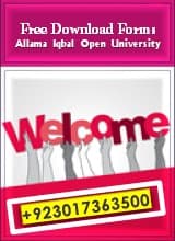 Free Download Forms -Allama Iqbal Open University , Aiou, aiou admission, aiou fa prospectus, aiou degree verification challan form