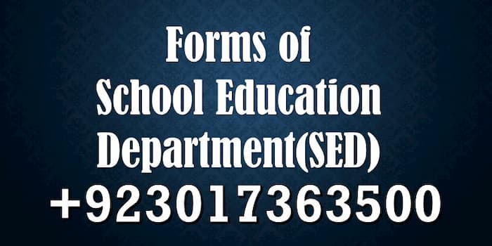 Educational Forms | School Education Department, educational full form, department of elementary and secondary education, school, school education dept