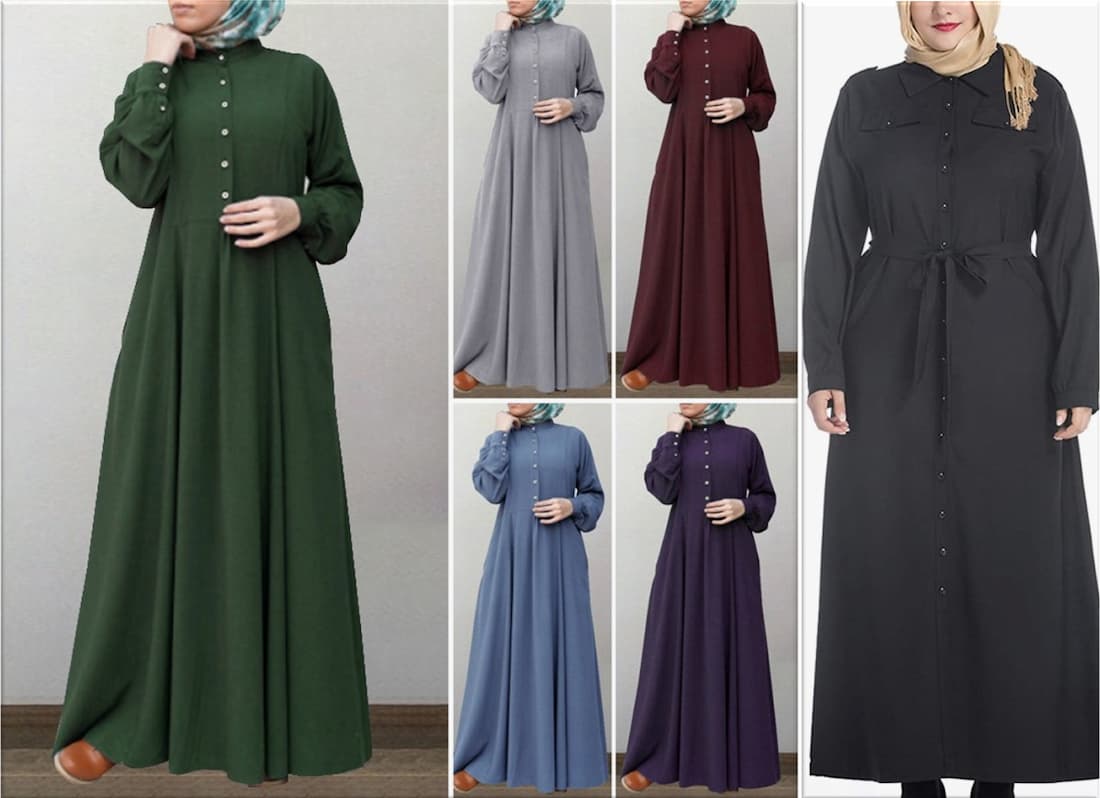 Buy Stylish Casual Dress Button Dress - Quran Mualim