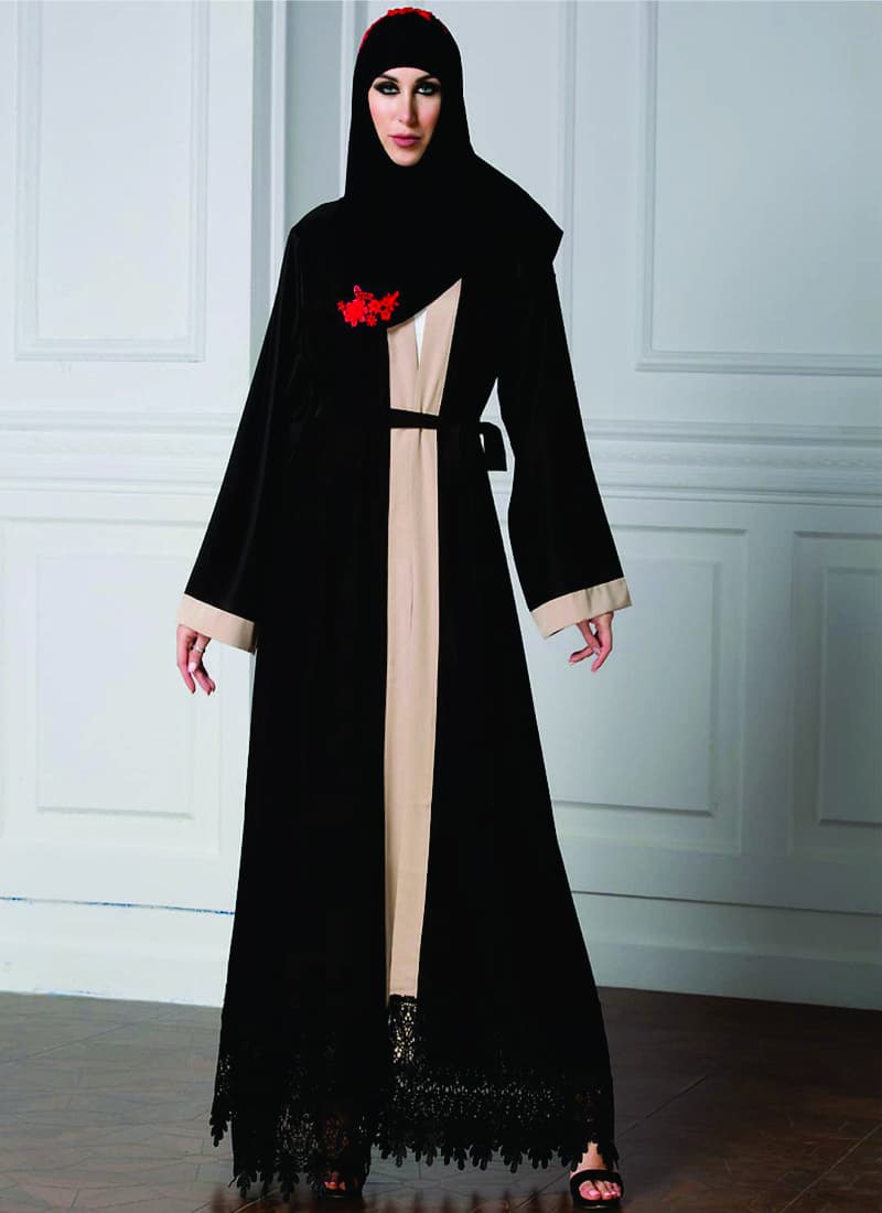 cheap open abayas