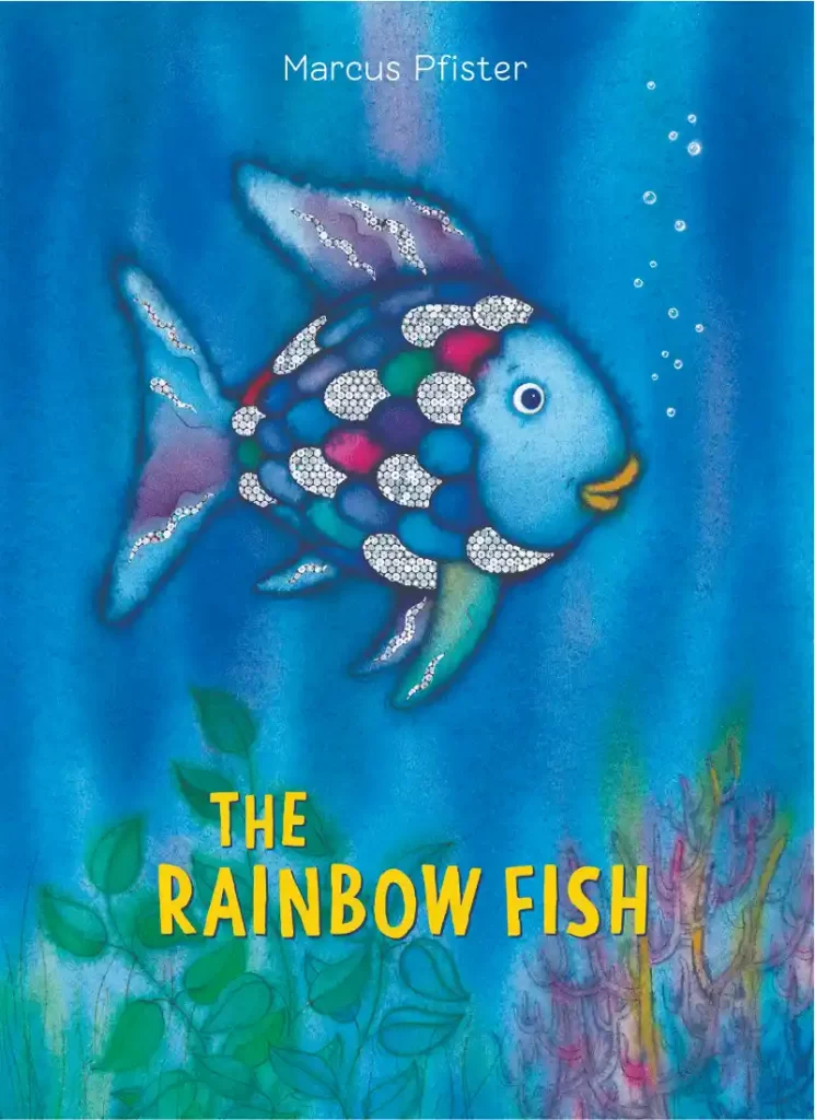 what is the rainbow fish about what advice does the octopus give to the rainbow fish, what is the theme of the rainbow fish, who wrote the rainbow fish, what is the rainbow fish book about, rainbow fish