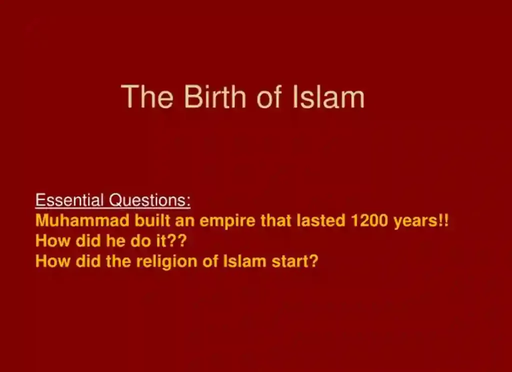 where did islam start ,where did the religion of islam begin ,how did muslim religion start,how did muslim start,how islam began,how islam started