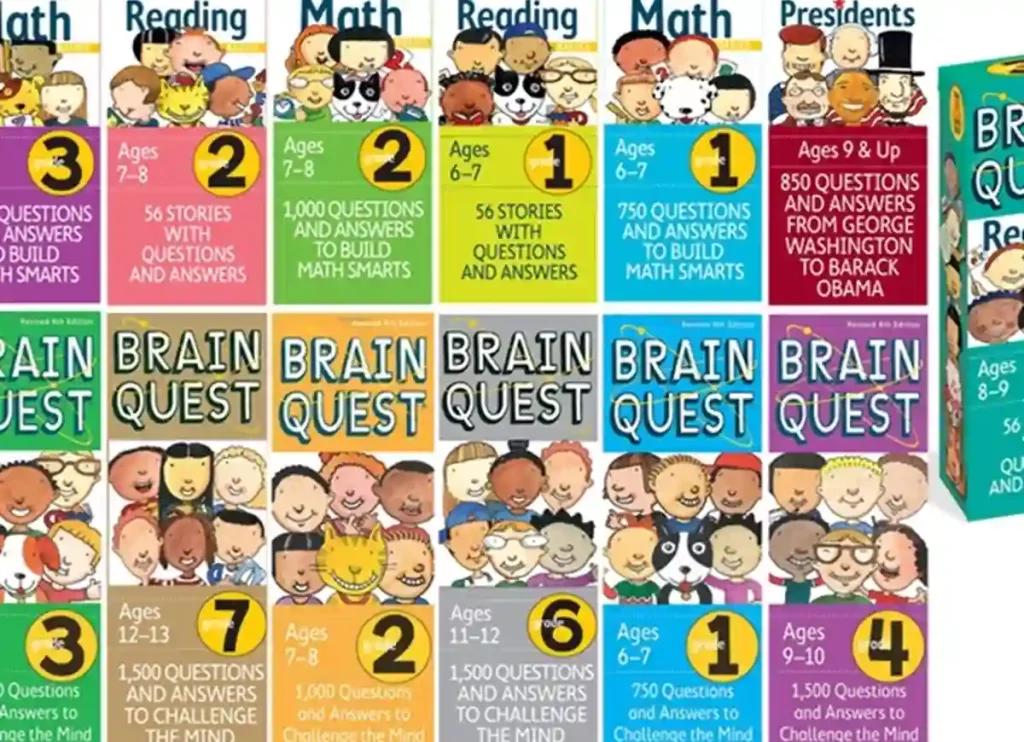 brain quest workbook kindergarten, brain quests, brain quest book ,brain quest pre k ,brain quest workbook pre k ,brain quest card 