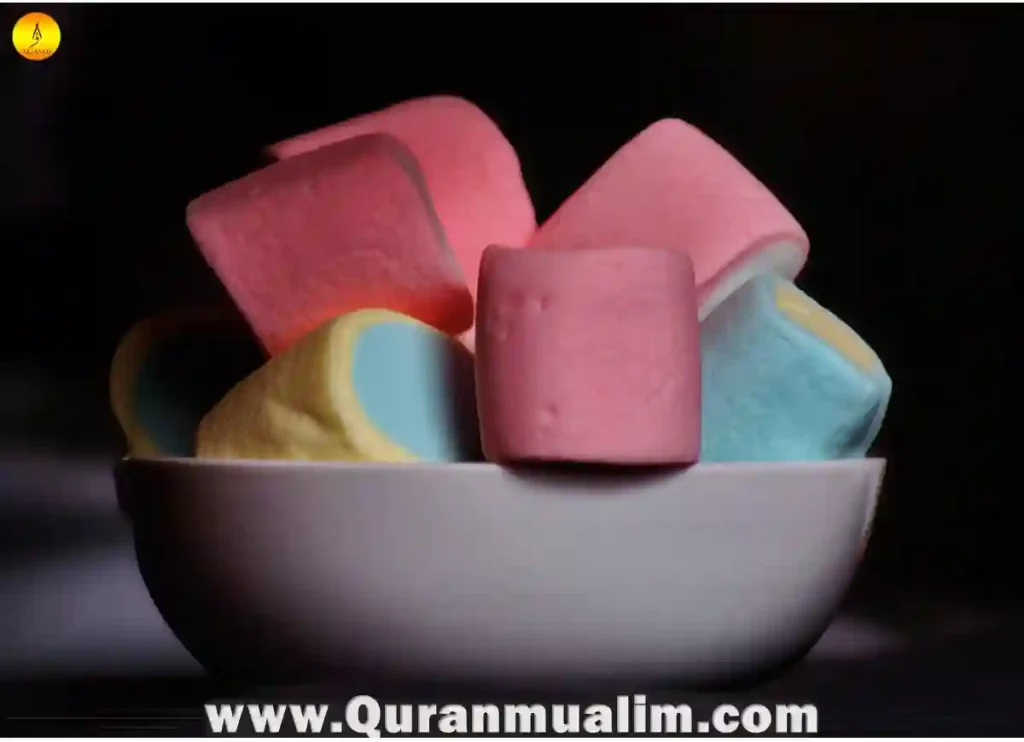 are marshmallows halal, are jet puffed marshmallows halal,are there halal marshmallows, what is marshmallow made of, halal marshmallows ,what can muslims not eat, what can muslims not eat,do muslims eat beef