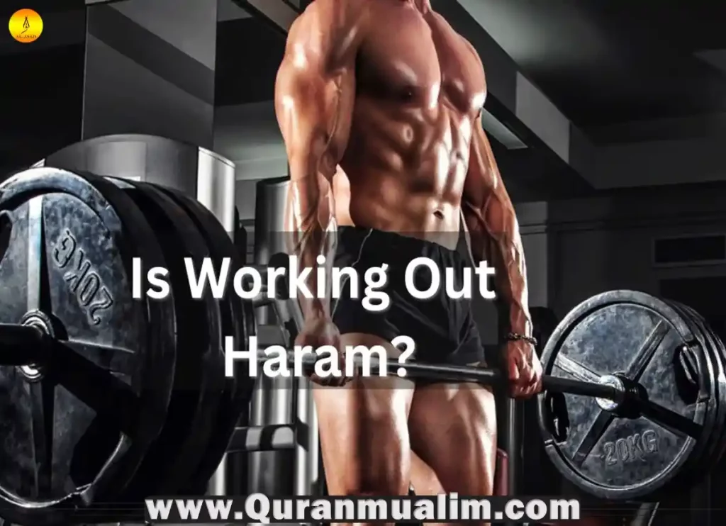 is it haram to listen to music while working out,is it haram to listen to quran while working out,is working out haram