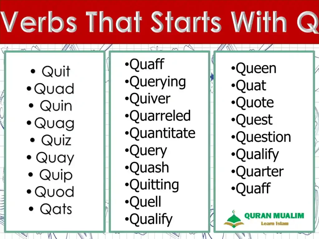 verbs starting with q, q verbs, verbs with q,3 letter q word,3 letter q words,3 letter word that starts with q, 3 letter words beginning with q ,3 letter words that begin with q ,4 letter starting with q,4 letter word starting with q , 4 letter word that starts with q,6 letter words starting with q ,7 letter word starts with q,8 letter words that start with q , common words starting with q ,dictionary words q ,english words that start with q ,green things that start with q  ,items start with q ,items starting with q, items that begin with the letter q  