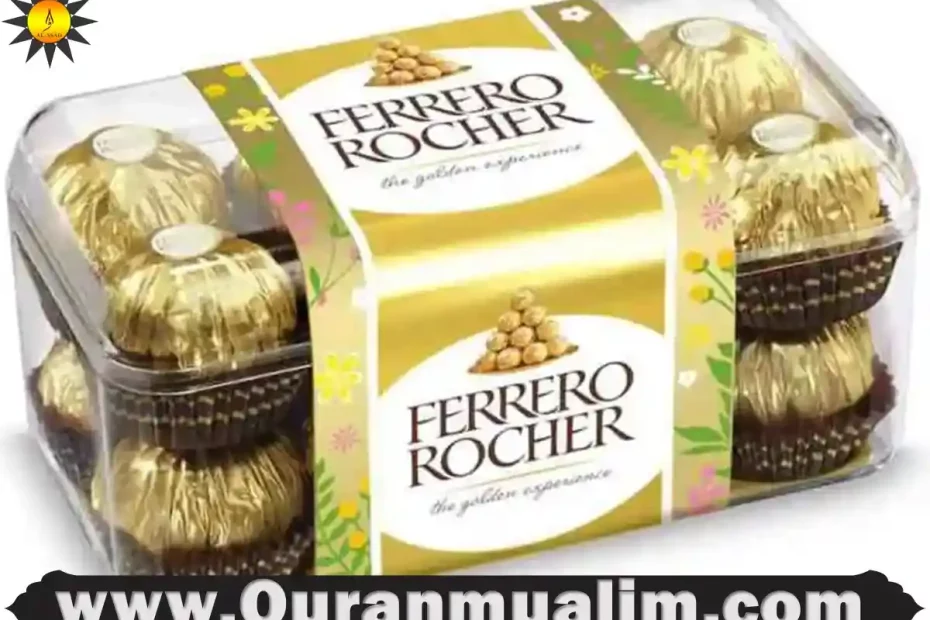 is ferrero rocher halal, ferrero rocher is halal, is ferrero rocher chocolate halal, is ferrero rocher halal certified,is ferrero rocher halal in usa