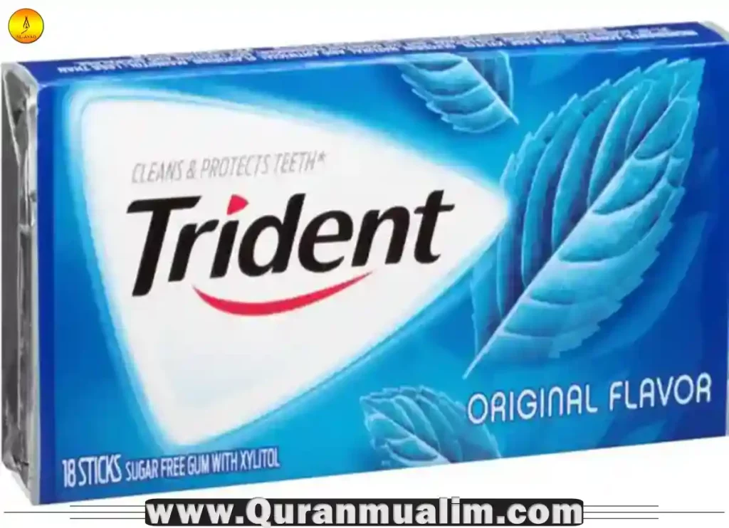 is trident gum halal, is trident gum halal in usa, is trident sour patch gum halal, is trident tropical twist gum halal, is trident bubble gum halal, orange trident gum, is trident gum halal, ingredients of trident gum, is extra gum halal