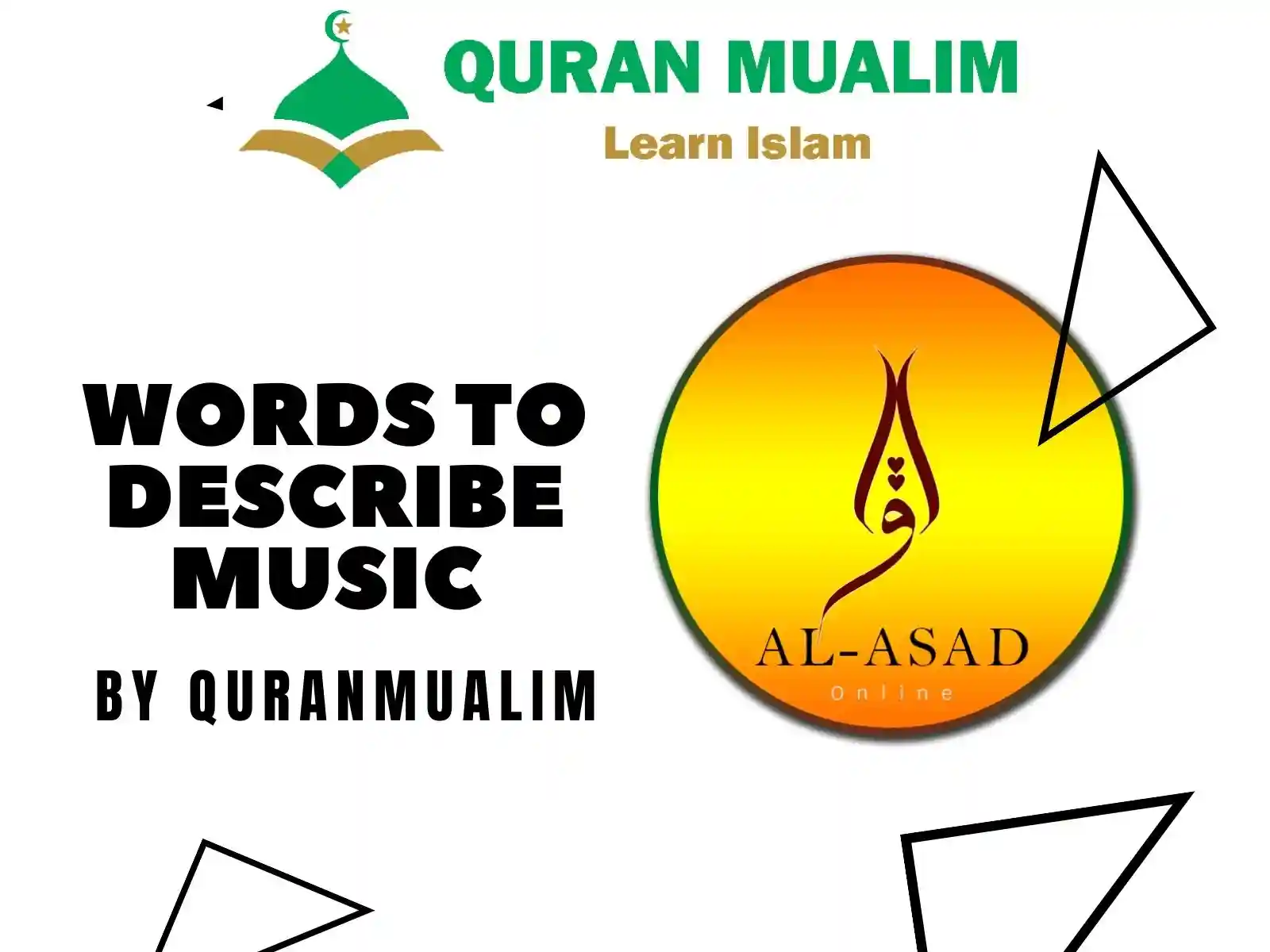 Words To Describe Music - English Vocabulary - Quran Mualim 2025