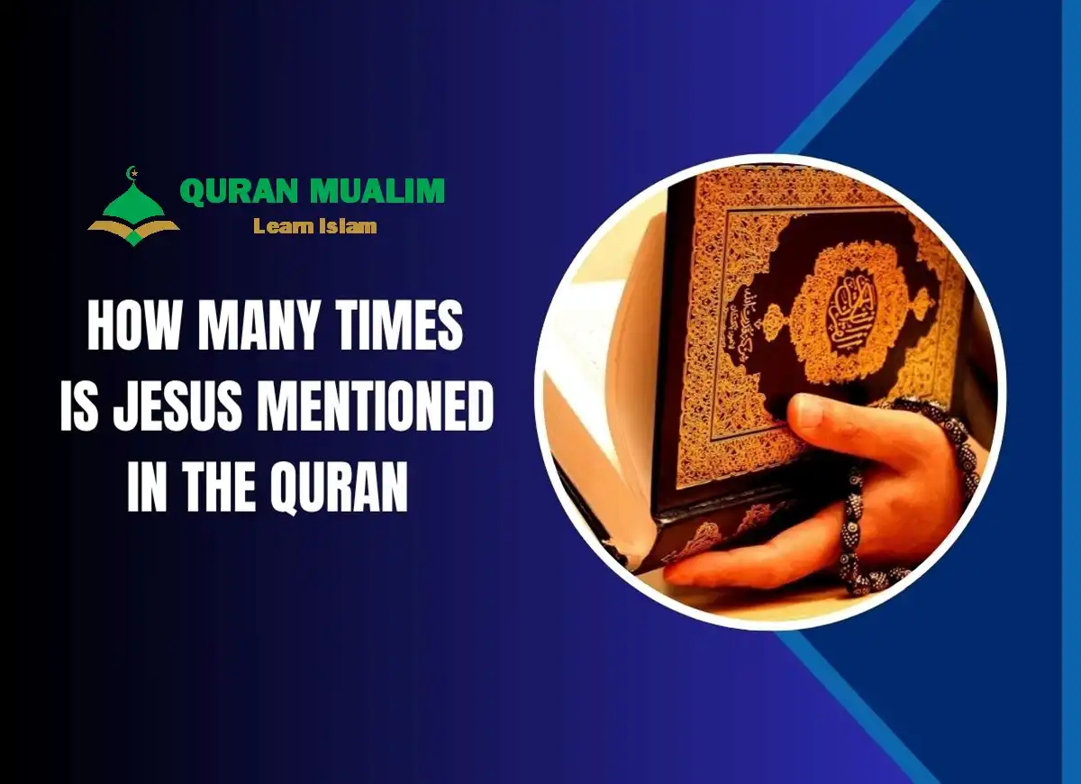 How Many Times is Jesus Mentioned in The Quran?, Quran, Quran Arabic Text, House of Quran, Quran Chapters