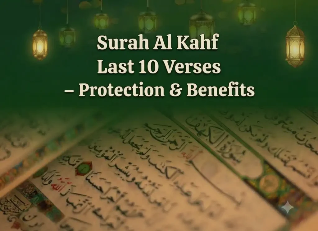 Importance of The Surah Kahf Last 10 Verses, Quran, Quran Juz, Quran Surahs, Surah PDF, Surah Kahf