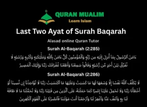 Powerful Last 2 Verses of Surah Baqarah Benefits, quran, quran juz, quran surahs, Surah Baqarah, Surah Benefits