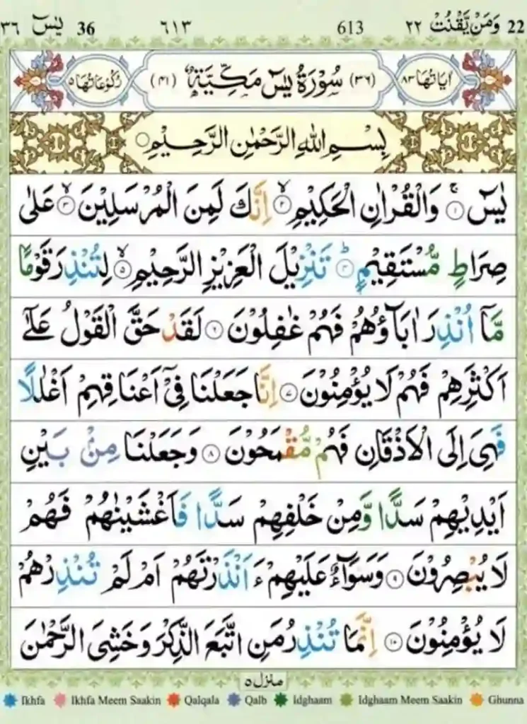 Online Surah Yaseen Reading Made Easy, Quran, Quran Surahs, Quran Juz, Surah PDF, Surah Yaseen