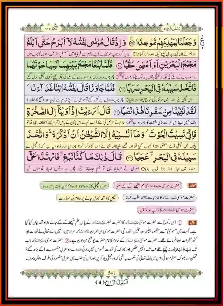 Surah Kahf Tarjuma in Urdu – Read Online & Download, Quran, Quran juz, Quran Surahs, Surah Kahf, Surah PDF