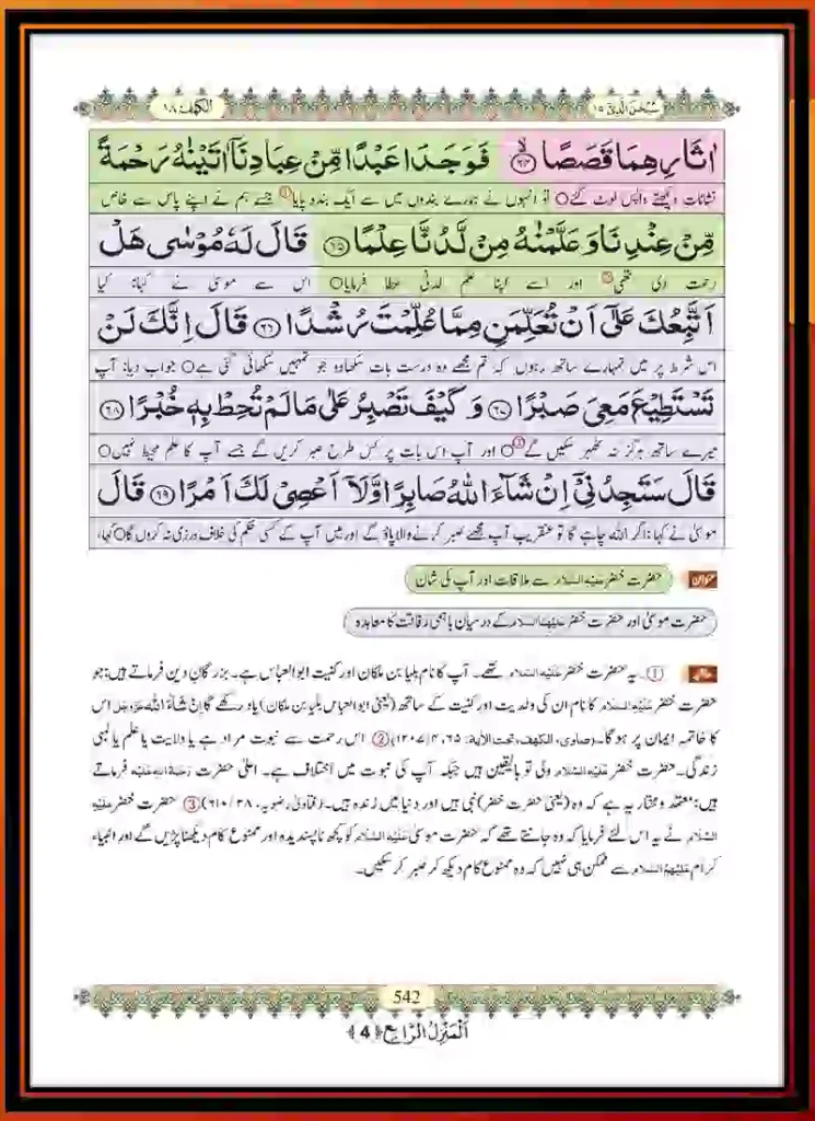 Surah Kahf Tarjuma in Urdu – Read Online & Download, Quran, Quran juz, Quran Surahs, Surah Kahf, Surah PDF
