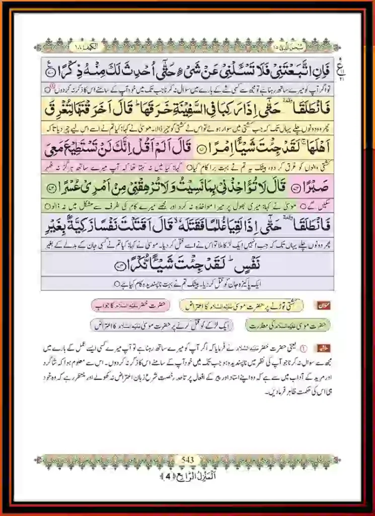 Surah Kahf Tarjuma in Urdu – Read Online & Download, Quran, Quran juz, Quran Surahs, Surah Kahf, Surah PDF