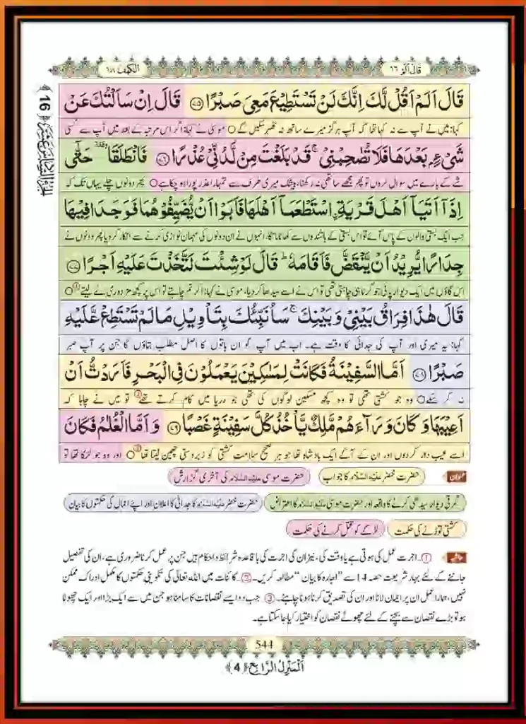 Surah Kahf Tarjuma in Urdu – Read Online & Download, Quran, Quran juz, Quran Surahs, Surah Kahf, Surah PDF