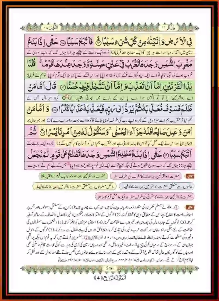 Surah Kahf Tarjuma in Urdu – Read Online & Download, Quran, Quran juz, Quran Surahs, Surah Kahf, Surah PDF
