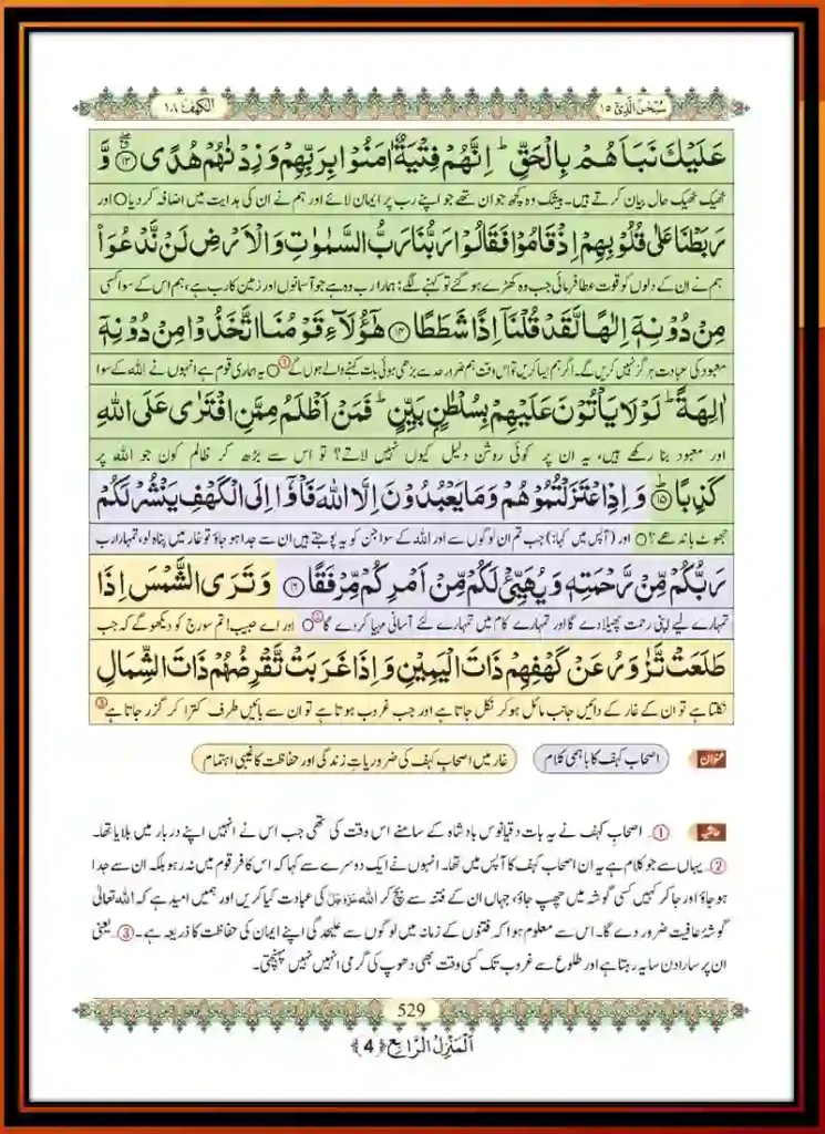 Surah Kahf Tarjuma in Urdu – Read Online & Download, Quran, Quran juz, Quran Surahs, Surah Kahf, Surah PDF