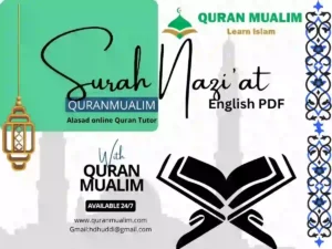 Surah Naziat Transliteration PDF Download, Quran Juz, Quran Surahs, Surah Naziat, Surah PDF, Surahs in English