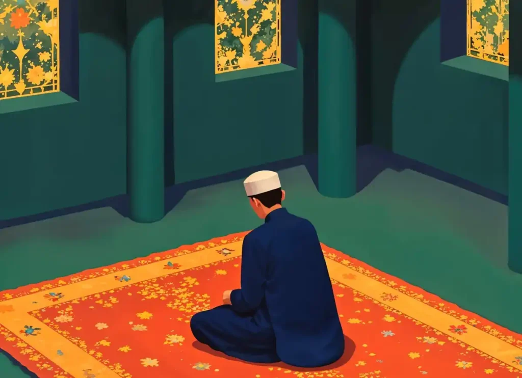 Tahajjud Prayer Before Sleep At Night – Learn Islam, Prayer, Beliefs , Faith, Namaz, Salat, Dua, Pillar of Islam, Muslim Praying, Arabic Prayer, Tahajjud
