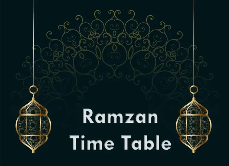 Are You Ready For Every Roza? Ramzan Time Table, Beliefs, Holy Month, Pillar of Islam, Prayer, Ramadan