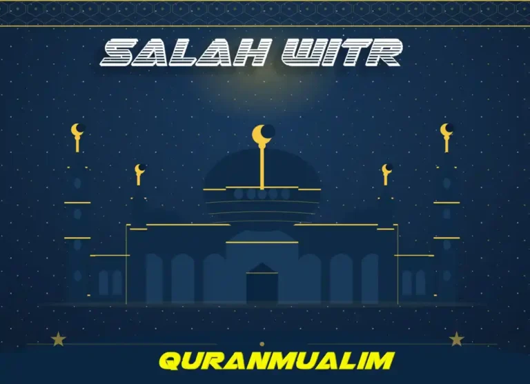 How To Pray Salah Witr? Learn Islam , Namaz, Salat, Dua, Pillar of Islam, Muslim Praying, Witr, Prayer Times
