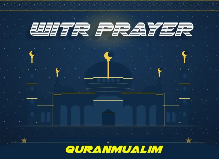How To Pray 3 Rak'ahs of Witr Prayer (Hanafi Method) , Namaz, Salat, Dua, Pillar of Islam, Muslim Praying, Witr, Prayer Times