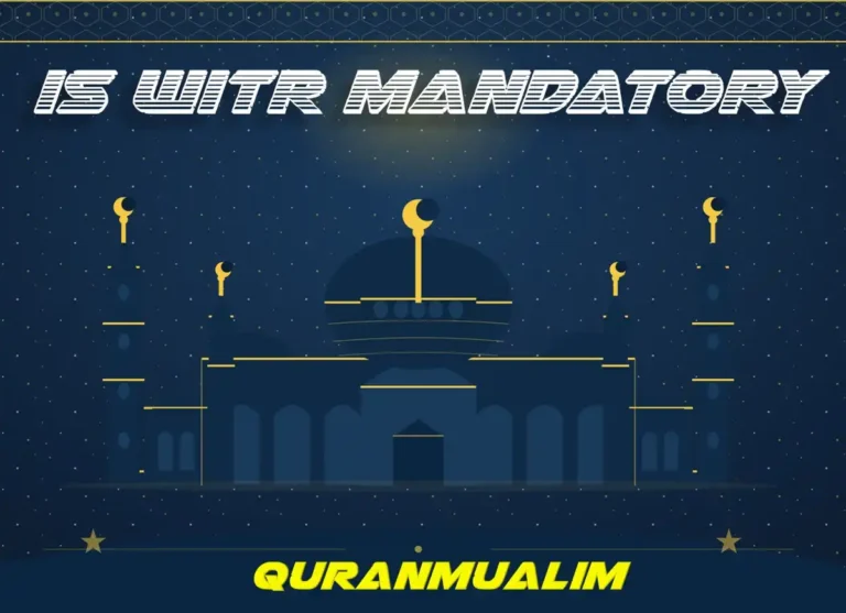 Is Witr Mandatory? - Learn Islam , Namaz, Salat, Dua, Pillar of Islam, Muslim Praying, Witr, Prayer Times