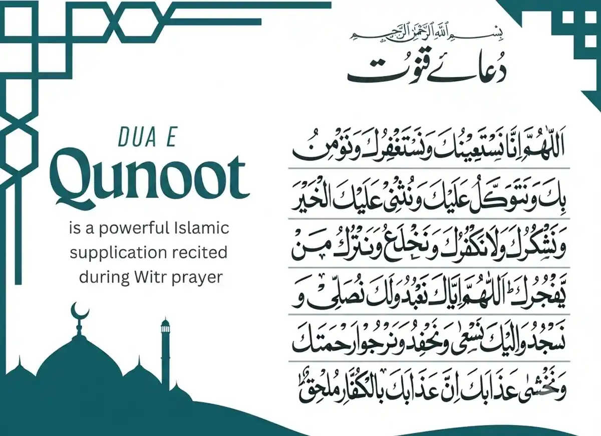 Dua e Qunoot (Recited Dua Qunoot in Witr) , Dua, Muslim Praying, Namaz, Pillar of Islam, Prayer Times, Salat, Witr, Dua e Qunoot