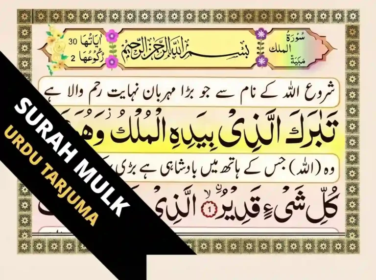 Read Surah Mulk in Urdu Tarjuma Online, Holy Quran PDF, Quran, Quran Download, Quran juz, Quran Surahs, Surah Mulk