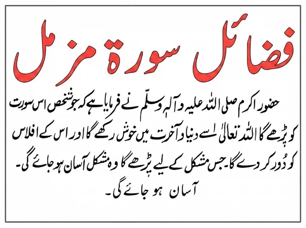 Surah Muzammil Benefits: Summary & Meaning, Holy Quran PDF, Quran, Quran Download, Quran Juz, Quran Surahs, Surah Muzammil