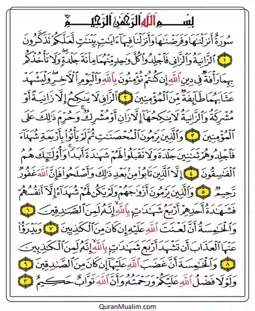 Surah An-Nur Transliteration and Translation, Holy Quran PDF, Quran, Quran Download, Quran Juz, Quran Surahs