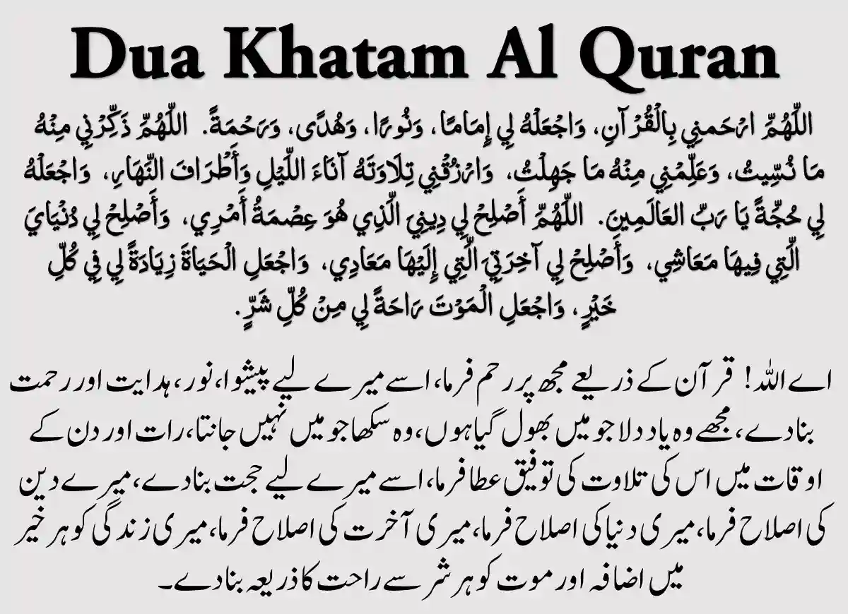 Dua For Quran Khatam Transliteration and Translation, Azkar, Beautiful Dua, Dua, Dua in Arabic, Prayer, Quranic Duain, Supplications